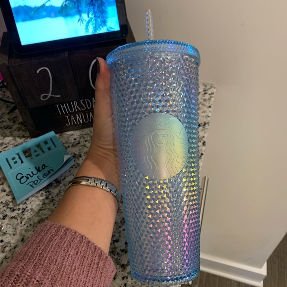 Starbucks Indonesia Icy Blue Studded Cup